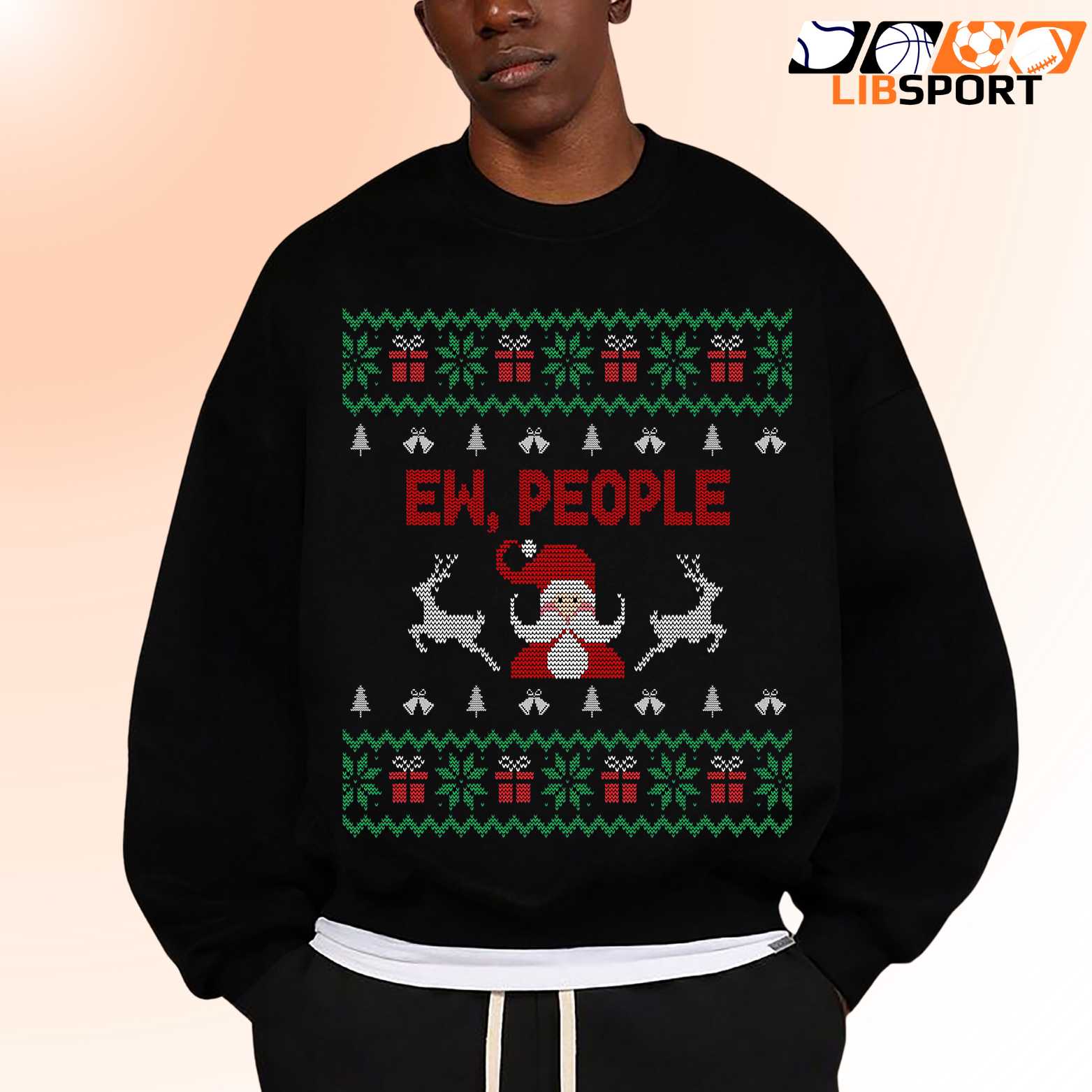 Ew People Christmas Shirt, Funny Holiday Season Shirt, Graphic Unisex Tee